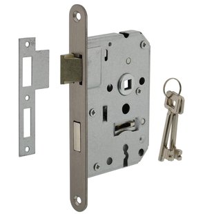 Dulimex Woningbouw klavier dag- en nachtslot geborsteld rvs 55 mm