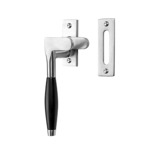 De Oude Deurklink Raamsluiting Klassiek ventilatiestand mat nikkel links