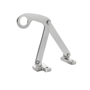 De Oude Deurklink Raamuitzetter bovenraam - mat nikkel