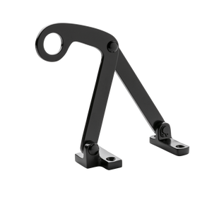 De Oude Deurklink Raamuitzetter bovenraam zwart