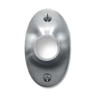 De Oude Deurklink Rozet - Ovaal mat nikkel