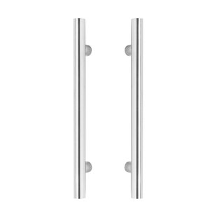 Intersteel Deurgrepen set T-vorm 500x80mm geborsteld RVS