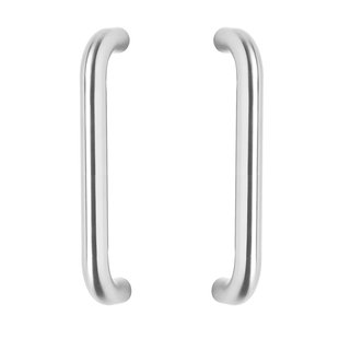 Intersteel Deurgrepen set U-vorm 630x80x30 geborsteld RVS