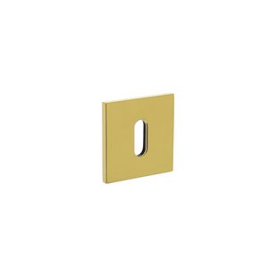 Olivari Sleutelrozet vierkant messing titaan PVD