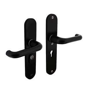 Intersteel Achterdeurbeslag SKG3 55mm kerntrekbeveiliging aluminium zwart