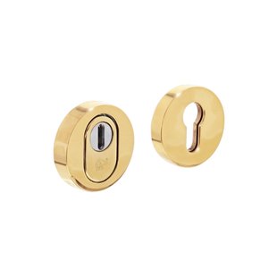 Intersteel Veiligheidsrozet SKG3 rond kerntrekbeveiliging messing ongelakt