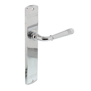 Intersteel Deurklink Helena op schild blind chroom