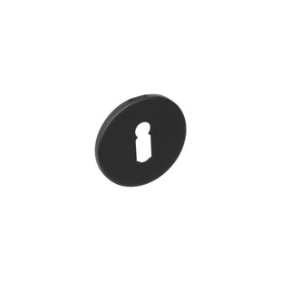 Intersteel Sleutelrozet geborsteld RVS mat zwart