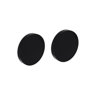 Intersteel Rozet blind 55x8mm aluminium zwart