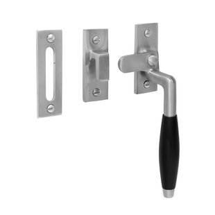 De Oude Deurklink Klassiek Raamsluiting, verstevigd, mat nikkel, rechts