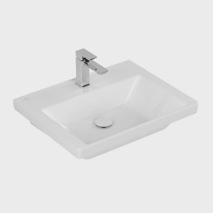 Wastafel Villeroy & Boch Subway 3.0 60x47x16.5cm Wit Alpin