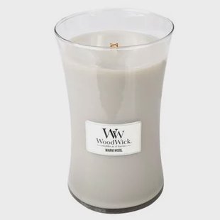 Woodwick Large Candle Warm Wool