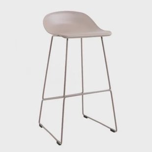 Bronx71 Scandinavische Barkruk Ellen taupe 76 cm