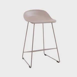 Bronx71 Scandinavische Barkruk Ellen taupe 66cm