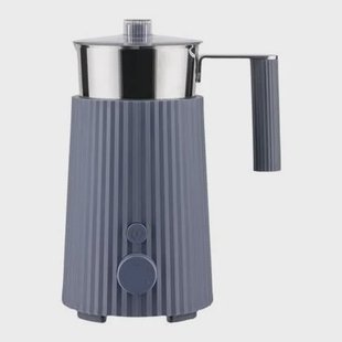 Alessi Plissé Melkopschuimer - Grijs Alessi Plissé Melkopschuimer - Grijs