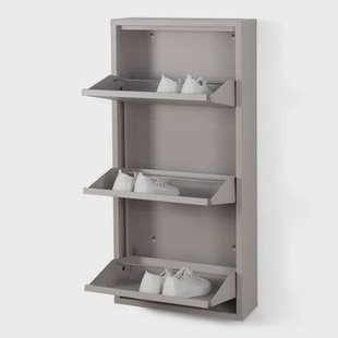 Spinder Design Billy 3 Schoenenkast - Silky Taupe