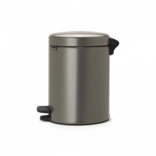 Brabantia Pedallette 5 Liter Platinum