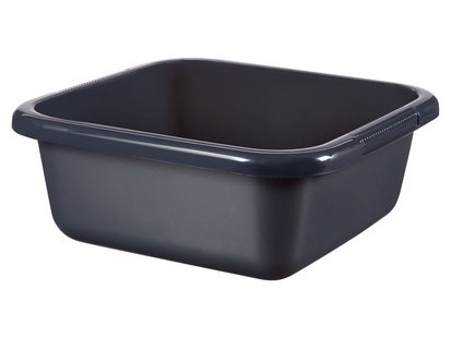 Curver afwasteil 10 liter vierkant antraciet