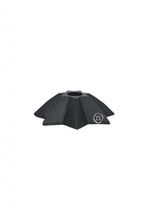 Zusss klein kandelaartje ster zwart