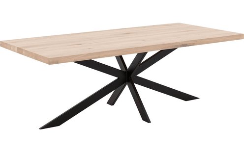 Goossens Eettafel Blade, Strak blad 240 x 100 cm 6 cm dik