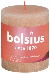Bolsius Kaars 80X68mm Misty Roze