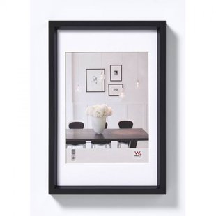 Walther Steel Style fotolijst 10x15cm zwart