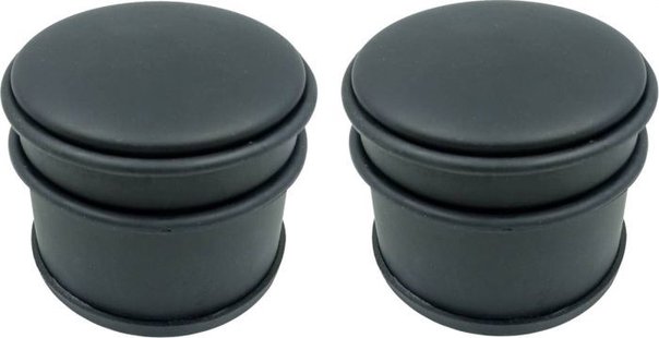 Deurstopper mat zwart