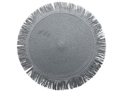 Gusta placemats 38cm donkergrijs