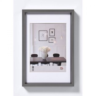 Walther Steel Style fotolijst 15x20cm staal