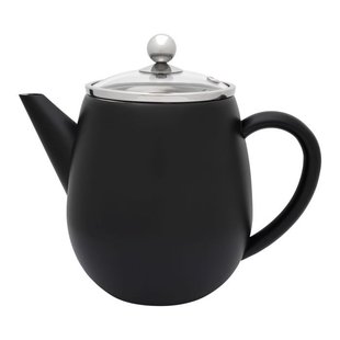 Bredemeijer Theepot 1,1l Duet Eva Mat Zwart