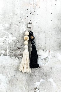 Madumadu sleutelhanger zwart