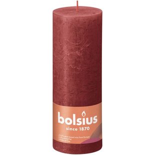 Bolsius Kaars 190X68mm Rood