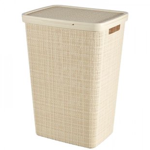 Curver Wasmand Jute Off White 58 liter
