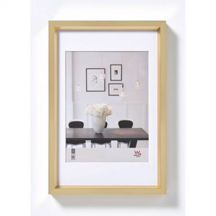 Walther Steel Style fotolijst 18x24cm goud Walther Steel Style fotolijst 18x24cm goud