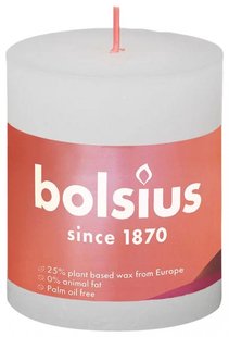 Bolsius Kaars 80X68mm Wit