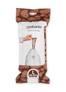 Brabantia Perfectfit afvalzak L 45 liter 20 stuks