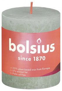 Bolsius Kaars 80X68mm Lichtgroen