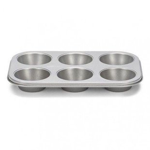 Patisse Muffinvorm Silvertop 6 vaks
