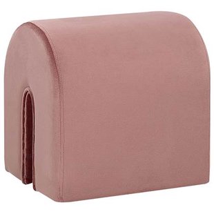 Beliani - MODOC - Poef met opbergruimte - Roze - 35 cm - Fluweel