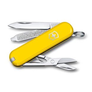 Victorinox Classic SD zakmes - Sunny Side - 7 functies - RVS