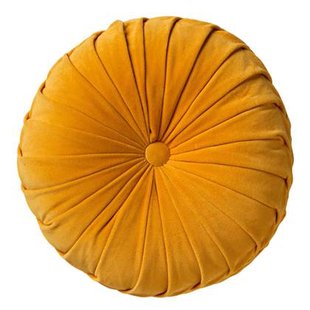 Dutch Decor sierkussen KAJA - Ø40 cm Golden Glow