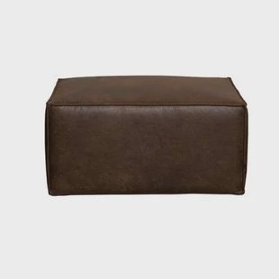 Bronx71 Hocker Memphis eco-leer bruin Bronx71 Hocker Memphis eco-leer bruin