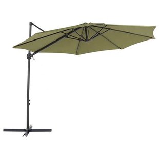 Beliani - SAVONA II - Zweefparasol - Groen - Polyester