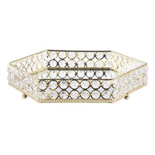 Beliani - VATAN - Dienblad - Goud - IJzer