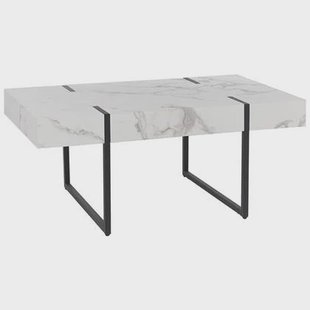 Beliani - MERCED - Salontafel - Wit - MDF