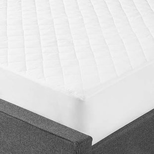 Beliani - VILLUERCA - Matrastopper - Wit 90 x 200 cm - Japara katoen Beliani - VILLUERCA - Matrastopper - Wit 90 x 200 cm - Japara katoen