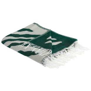 Beliani - BARTAR - Plaid - Groen - 130 x 170 cm - Acryl