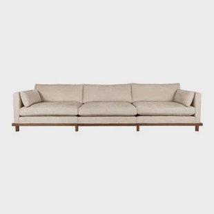 Zuiver Blossom 4,5-zitsbank - Sand