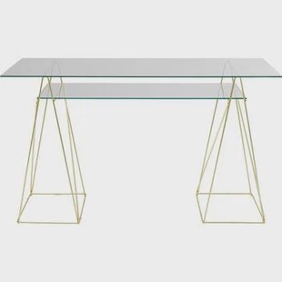 Bureau Polar 135x65cm goud Kare Design