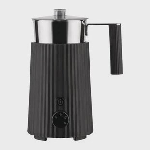 Alessi Plissé Melkopschuimer - Zwart Alessi Plissé Melkopschuimer - Zwart